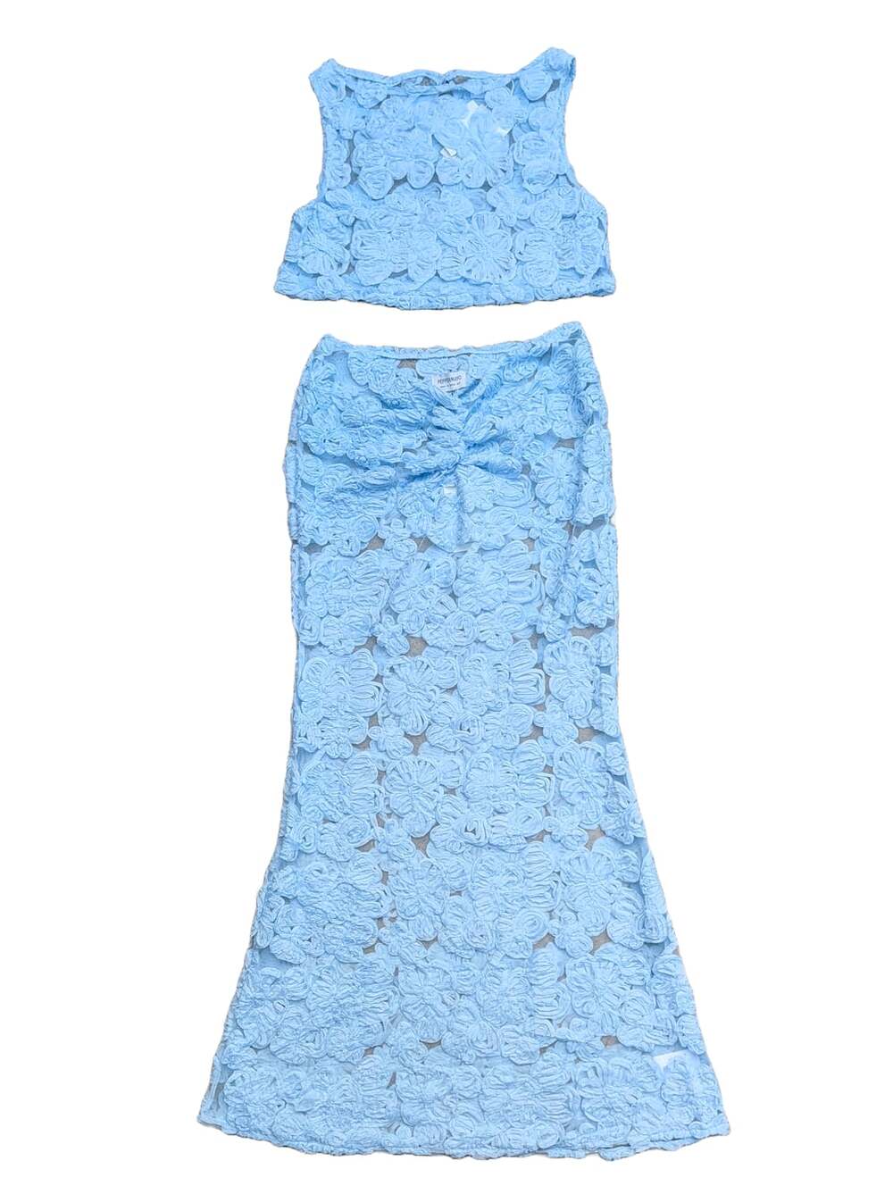 Peppermayo Fiorella Floret blue set size 10 NWT floral romantic feminine quiet l - Picture 4 of 12